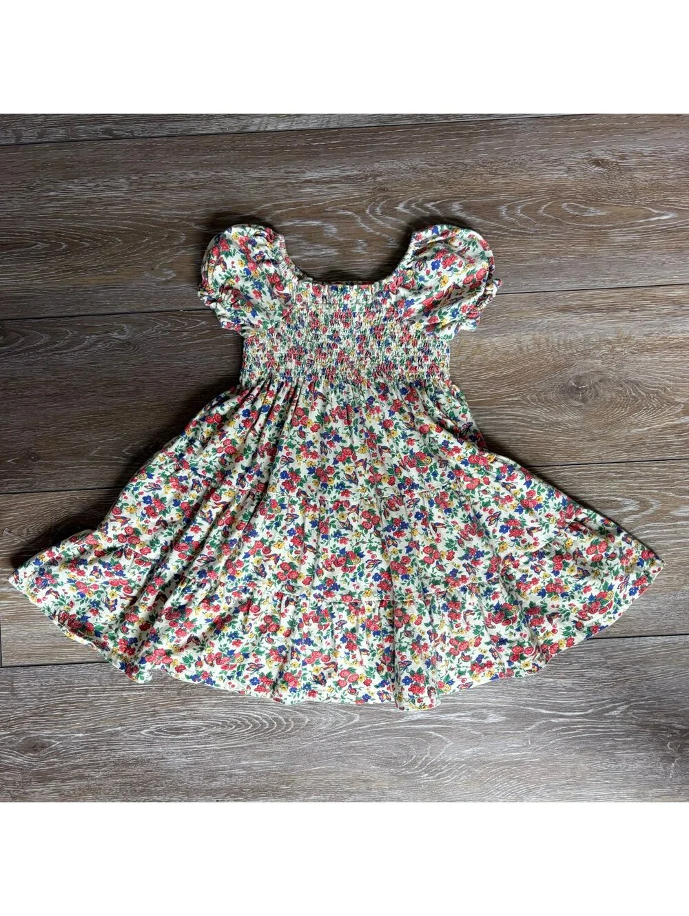 Polo Ralph Lauren Floral Smocked Floral Dress